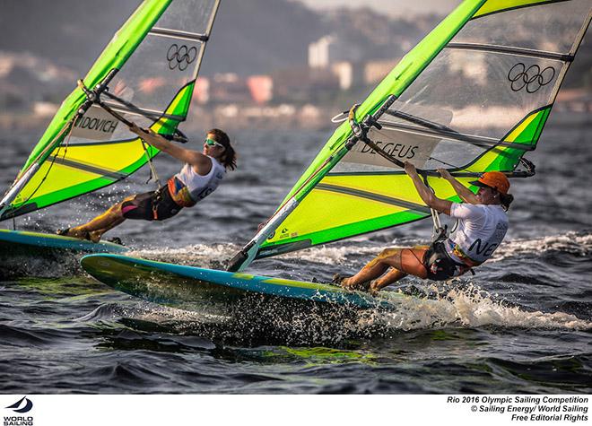 2016 Rio Olympic and Paralympic Games - RS:X Day 2 © Sailing Energy/World Sailing