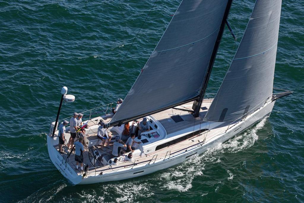 Warrior Won en route to a fantastic finish in the 2016 Newport to Bermuda Race © Billy Black http://www.BillyBlack.com