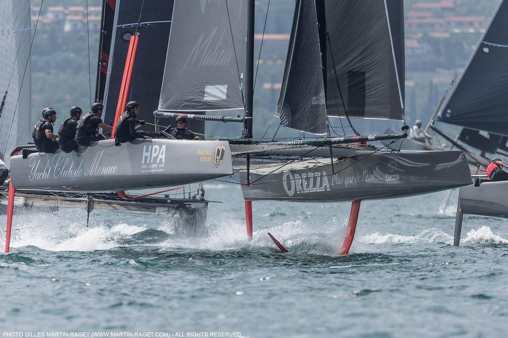 GC32 - Lago di Garda Foiling Week 2016 photo copyright Gilles Martin Raget http://www.martin-raget.com/ taken at  and featuring the  class