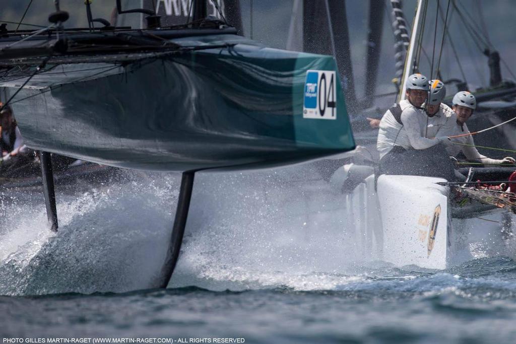 Comin' through! - Lago di Garda Foiling Week 2016  © Gilles Martin Raget http://www.martin-raget.com/