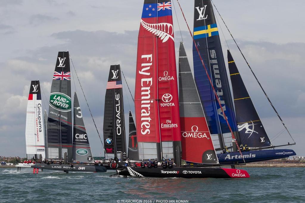 . - Louis Vuitton America's Cup World Series Portsmouth, July 22-24, 2016 photo copyright  Ian Roman taken at  and featuring the  class