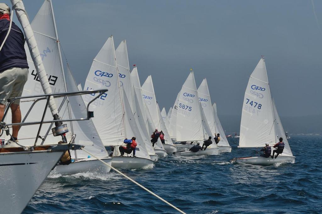 2016 Club 420 Canadian National Championships - Day 1 © Paul Barrett