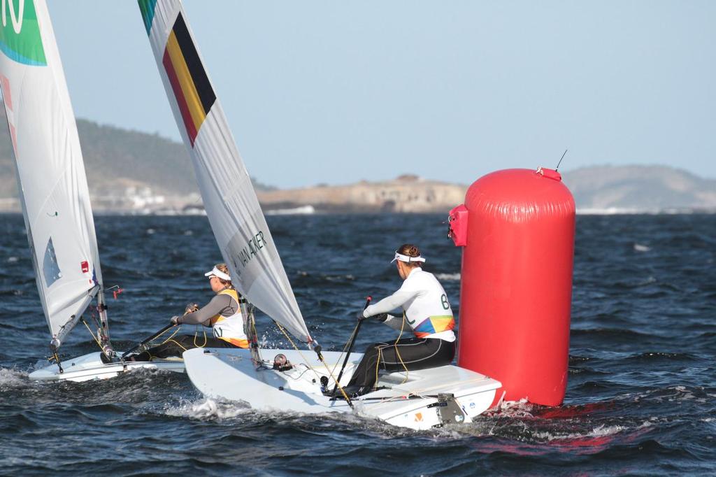 Day 6 - Laser Radial August 13, 2016. Final Qualifier. Evie van Acker (BEL) photo copyright Richard Gladwell www.photosport.co.nz taken at  and featuring the  class