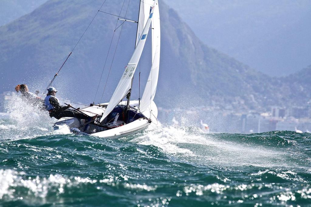 Womens 470 Race 3 photo copyright Richard Gladwell www.photosport.co.nz taken at  and featuring the  class