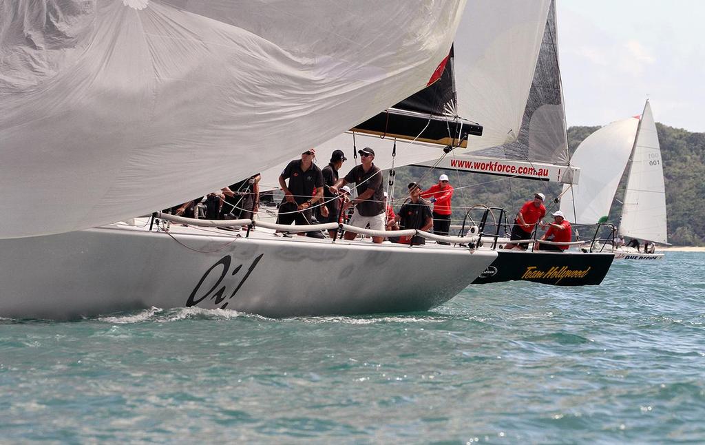 Millenium Racing kept close tabs on Oi! to win IRC Racing I. Cape Panwa Hotel Phuket Raceweek 2016. Photo by Scott Murray. - Cape Panwa Hotel Phuket Raceweek 2016 photo copyright Scott Murray taken at  and featuring the  class