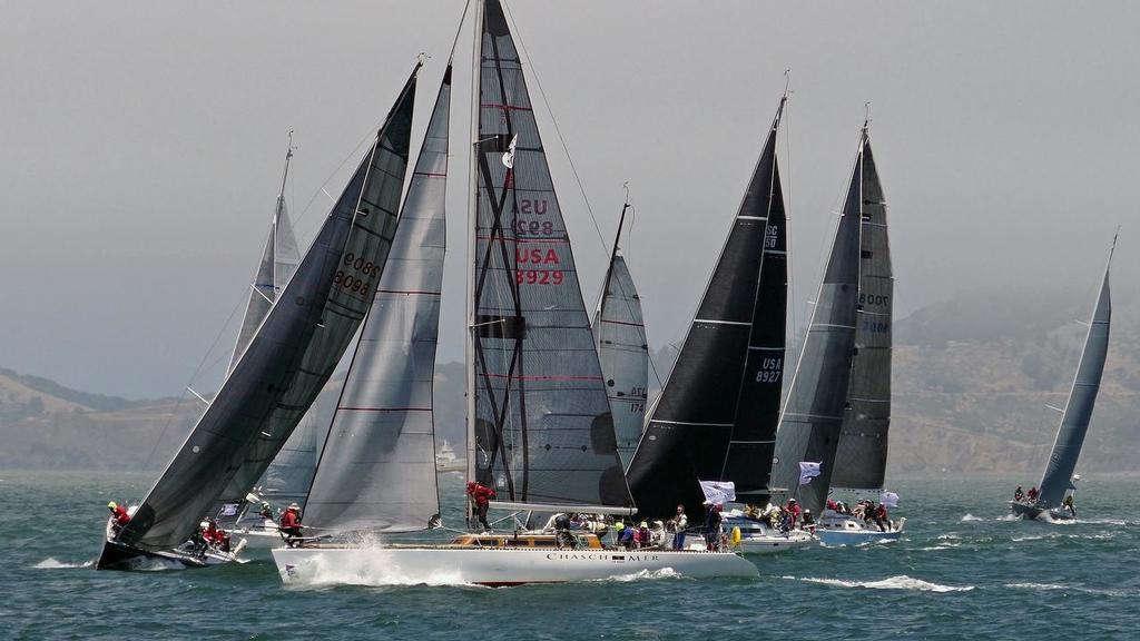 - Pacific Cup, San Francisco - Division D start - July 14, 2016 © John Navas 