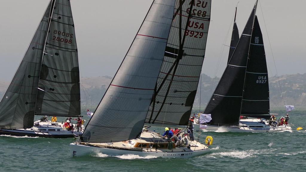 - Pacific Cup, San Francisco - Division D start - July 14, 2016 © John Navas 
