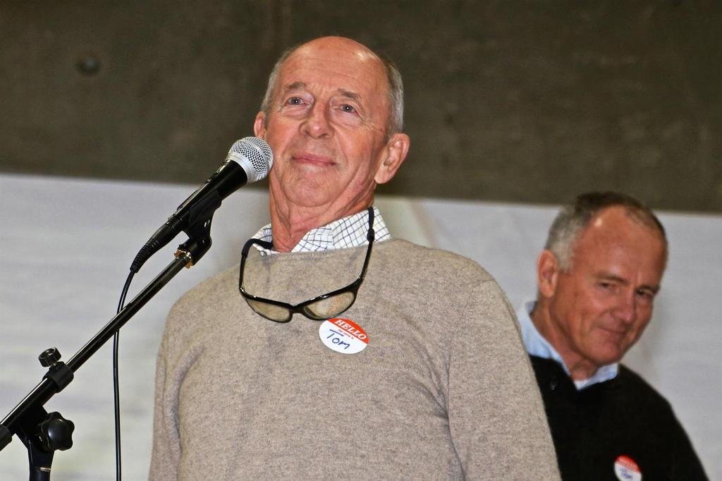 Tom Schnackenberg - North Sails NZ Loft opening - July 15, 2016 © Richard Gladwell www.photosport.co.nz