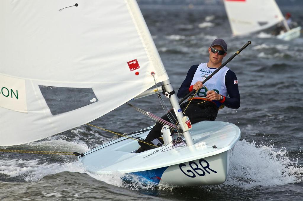 Nick Thompson (GBR)- Rio Olympics - Day 1, August 8, 2016 photo copyright Richard Gladwell www.photosport.co.nz taken at  and featuring the  class