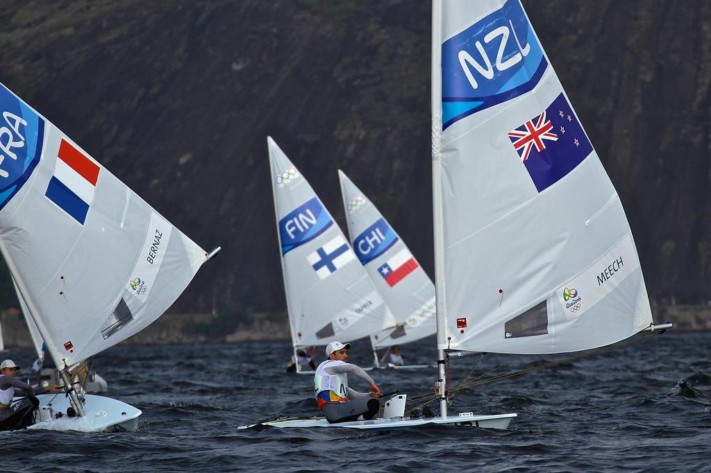 Olympic Day 1 - Laser - Rio Olympics - Day 1, August 8, 2016 photo copyright Richard Gladwell www.photosport.co.nz taken at  and featuring the  class