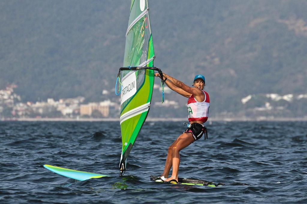 Flavia Tartaglino - Womens RS:X - Day 2 photo copyright Richard Gladwell www.photosport.co.nz taken at  and featuring the  class