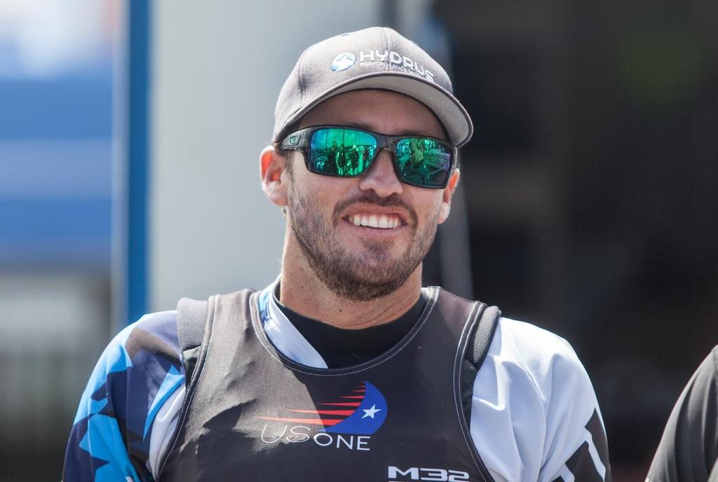 Taylor Canfield (US One) - World Match Racing Tour- Final Day, Marstrand, Sweden, July 9, 2016 © Dan Ljungsvik 