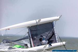 Think I'll rest  - F16 Catamaran Worlds photo copyright Jasper van Staveren taken at  and featuring the  class