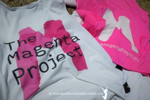 The Magenta Project lands in Cowes set to give women sailors wings photo copyright Nic Douglass / www.AdventuresofaSailorGirl.com taken at  and featuring the  class