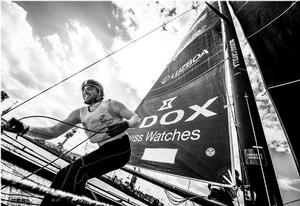 Act 4 - Day 1 - Sail Portugal - On board with Sail Portugal - Visit Madeira on the opening day of racing on the River Elbe, Hamburg. - Extreme Sailing Series - 28 July, 2016 photo copyright Lloyd Images taken at  and featuring the  class