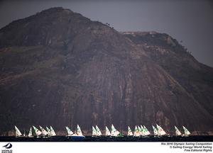 Laser Radial Class - 2016 Rio Olympic and Paralympic Games photo copyright Sailing Energy/World Sailing taken at  and featuring the  class