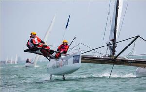 The Tranwall team set off on their first Artemis Challenge photo copyright Lloyd Images taken at  and featuring the  class