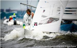 Day three of Gazprom Dragon European Championships 2016 photo copyright Elena Razina taken at  and featuring the  class
