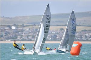 Smith and Needham edge Martin and Lowry in race eight - SAP 505 World Championships - 5 August, 2016 photo copyright Christophe Favreau http://christophefavreau.photoshelter.com/ taken at  and featuring the  class