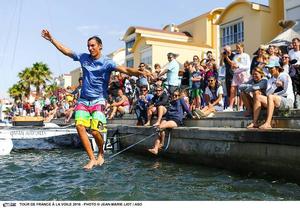 Stadium racing canceled due to strong winds - Tour de France à la Voile 2016 photo copyright Jean-Marie Liot / ASO taken at  and featuring the  class