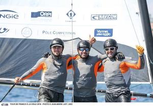 Last days in the Med - Tour de France à la Voile - 26 July, 2016 photo copyright Jean-Marie Liot / ASO taken at  and featuring the  class