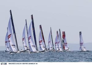 Day 2 of Act 8 in Hyères - Tour de France a la Voile - 28 July, 2016 photo copyright Jean-Marie Liot / ASO taken at  and featuring the  class