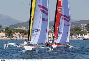 Day 2 of Act 8 in Hyères - Tour de France a la Voile - 28 July, 2016 photo copyright Jean-Marie Liot / ASO taken at  and featuring the  class