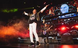 Simon LeBon, lead singer of Duran Duran photo copyright SW taken at  and featuring the  class