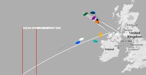 Current positions - Clipper Yacht Race – The Legenderry Finale photo copyright Clipper Ventures taken at  and featuring the  class