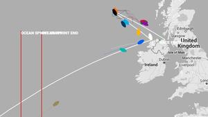 Current positions - Clipper Yacht Race – The Legenderry Finale photo copyright Clipper Ventures taken at  and featuring the  class