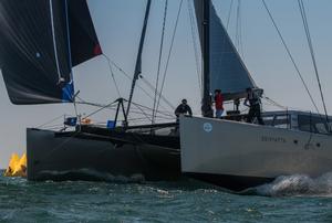 Zenyatta USA 6203, Gunboat 62, Jonathan Bush Cambridge photo copyright Makena Masterson / New York Yacht Club taken at  and featuring the  class