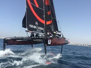 Palma training - Copa del Ray MAPFRE photo copyright Armin Strom Sailing Team http://arminstromsailing.ch/ taken at  and featuring the  class