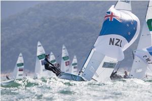 Jo Aleh / Polly Powrie (NZL) - Rio Olympics photo copyright Matias Capizzano http://www.capizzano.com taken at  and featuring the  class