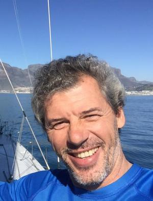 Sébastien Destremau au départ de Cape Town - Vendée Globe - 29 July, 2016 photo copyright Sébastien Destremau taken at  and featuring the  class
