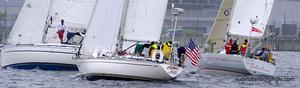 Sea Smoke, Spirit and Grey Ghost - 2016 Halifax - Saint Pierre, Miquelon Race photo copyright  Jude Robertson http://juderobertsonphoto.wix.com/pix taken at  and featuring the  class