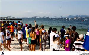 Views from Flamengo Beach – Rio Olympics photo copyright World Sailing taken at  and featuring the  class