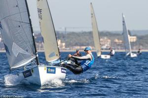 Hector Simpson in Palma earlier this year photo copyright  Robert Deaves taken at  and featuring the  class