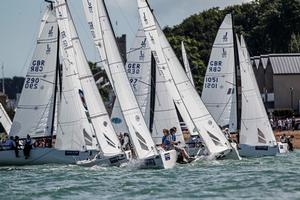 COSMIC, J/70 - Aberdeen Asset Management Cowes Week - 06 August, 2016 photo copyright  Paul Wyeth / CWL taken at  and featuring the  class