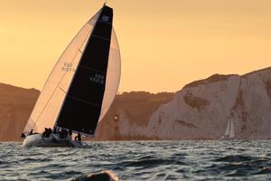 James Neville's HH42 Ino led around the course, but was scuppered on corrected time - Brewin Dolphin Commodores' Cup - 26 July, 2016 photo copyright  Paul Wyeth / RORC taken at  and featuring the  class
