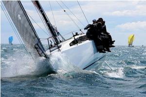 Mordret and Delamare's Dream Pearls, one of three JPK 1080s - 2016 Volvo Cork Week photo copyright Paul Wyeth taken at  and featuring the  class