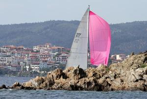 The race featured scenic sailing along the Sithonia peninsula - 2016 ORC European Championship photo copyright Andrea Carloni taken at  and featuring the  class