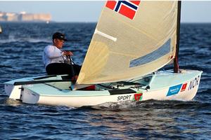 Anders Pedersen (NOR) - Rio Olympics - 25 July, 2016 photo copyright Robert Deaves/Finn Class http://www.finnclass.org taken at  and featuring the  class
