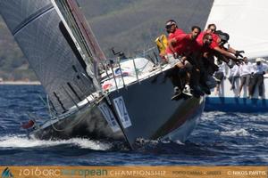 ORC rates new boats fairly, but also older ones, such as the ILC 40 Bana Bioletta 3, now leading  Class AB Corinthian division - 2016 ORC European Championship photo copyright Nikos Pantis taken at  and featuring the  class