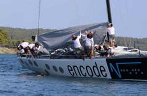 Bullet-Encode led their class around the course, but ran aground just short of the finish - 2016 ORC European Championship photo copyright Andrea Carloni taken at  and featuring the  class