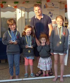 Final day - Prize-giving - Learning and Skills Solutions Pyefleet Week photo copyright Brightlingsea Sailing Club taken at  and featuring the  class