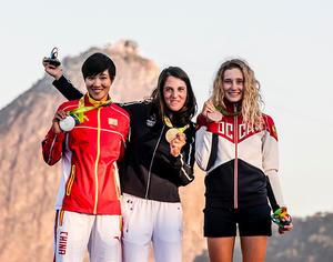 RS:X Class Olympic Champions - 2016 Rio Olympic and Paralympic Games photo copyright Sailing Energy/World Sailing taken at  and featuring the  class