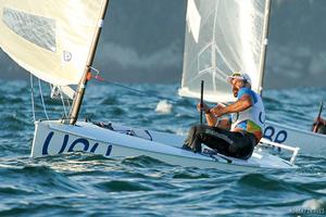 Alejandro Foglia in Finn Class - 2016 Rio Olympic and Paralympic Games photo copyright  Robert Deaves taken at  and featuring the  class