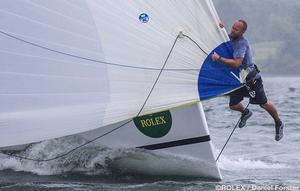 Fleet in action - 2016 New York Yacht Club Race Week photo copyright  Rolex/Daniel Forster http://www.regattanews.com taken at  and featuring the  class