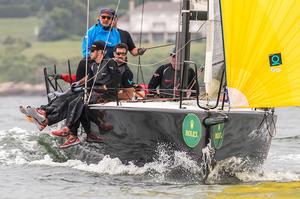 Fleet in action - 2016 New York Yacht Club Race Week photo copyright  Rolex/Daniel Forster http://www.regattanews.com taken at  and featuring the  class