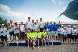 Podium - 2016 Sailing Series® Melges 20 photo copyright Barracuda Communications taken at  and featuring the  class